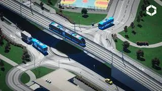 Tramway: Roundabout Overpass and Neighbourhood Park – Middlesfjord
