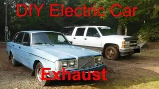 DIY Electric Car step one remove exhaust