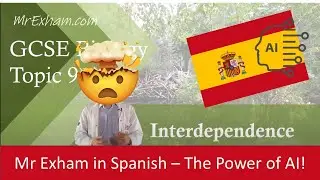 Mr Exham in Spanish! Amazing example of AI