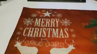 Christmas Tree Elks Pattern Decorative Throw Pillow Case from GearBest.com