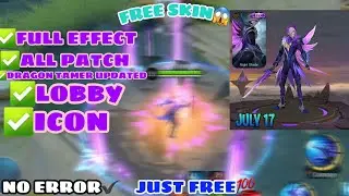 LING - Night Shade Dragon Tamer EPIC SKIN SCRIPT | + Backup Files✔