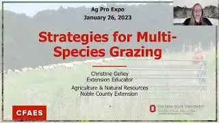 Ag Pro Expo Multi-Species Grazing Strategies