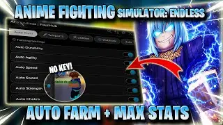 ANIME FIGHTING SIMULATOR ENDLESS SCRIPT *NO KEY* AUTO FARM, INFINITE STATS, KILL AURA & MORE! 🔥✅