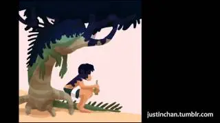 iPad Drawing #6 - Iguana Tree