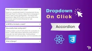 How to Build an Accordion in ReactJS & CSS | Step-by-Step Tutorial