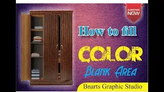 Fill Color Blank Area tip & trick ll Coreldraw  ll  by Bnarts