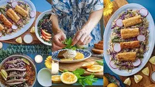 How to Throw a Vegan Dinner Party 🍮🥂 🎉 RECIPE + DECORATING IDEAS