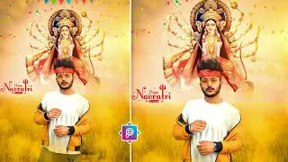 PicsArt - Navratri Special Photo Editing | Navratri Photo Editing 2021 | Durga Puja Banner Editing