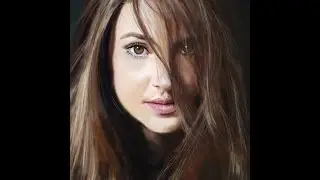 Photoshop drawing - Shailene Woodley / Рисунок в Фотошоп - Шейлин Вудли