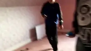Some haunted house footage of me Jamie Kyle and callum
