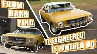 Building An Engineered LS1 Powered Barn Find HQ Holden, From Start To Finish In 10 Minutes!!