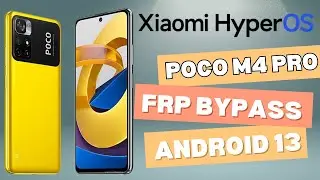 Poco M4 Pro 5G Android 13 FRP Bypass Without Pc|| All Xiaomi Hyper OS Android 13 FRP Bypass 2024