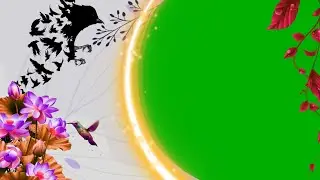 Free Green Screen Background Video | Green Screen Animation | No Copyright Green Screen Template