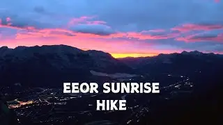 Sunrise Hike Up Mount Rundle (EEOR) - October 2024