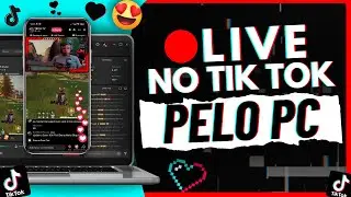 COMO FAZER LIVE NO TIKTOK PELO PC✅