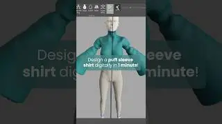 Easily create 3D clothes for your 3D pipeline! ✅ #3dfashion #3d #3dclothing #digitalfashion
