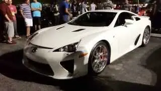 Lexus LFA Revving and Acceleration