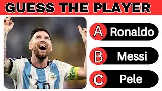 Guess the Football Player In 3 Seconds| General Knowledge Quiz