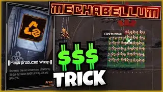 100 EXTRA CREDITS A TURN TRICK (Beating Mass Overlord!) | Mechabellum Strategy Guide