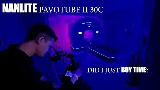 Nanlite 4ft pavotube II 30C first use.