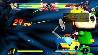 UMvC3 Throwback - Max Meter Combo!