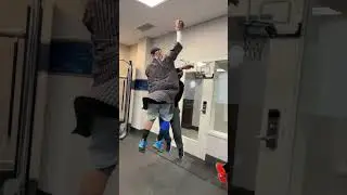 CRAZY MINI HOOP COMPILATION DUNKS 🔥 #halalwrist #basketball #minihoop #nba
