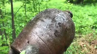 Добиваю остатки с поляны. Серебро и медь присутствует.