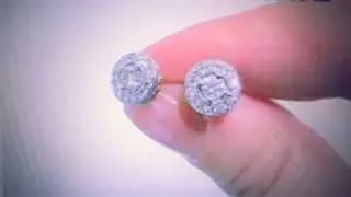 Серьги с бриллиантами