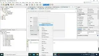 How to create a simple JFrame application in Netbeans