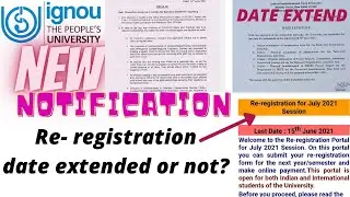 #ignou #Exam #ignouAssignment #ignouExam| Ignou new notifications| Assignment submission date extend
