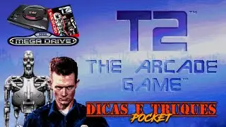 #RockySilva Como pular de fase - Terminator 2 Arcade game (Mega Drive/Genesis) [Dicas e Truques]