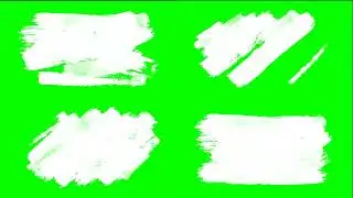 🎨 FREE Brush Stroke Green Screen Effects (4K Ultra HD)