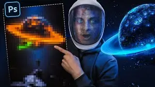 اكتشفت ما يخفيه الفضاء على PHOTOSHOP!