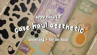 [shopee haul] case aesthetic cute, start from 💸 IDR13.000 | Oppo Reno4 F