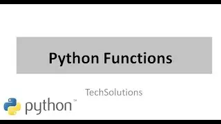 Python Function (part-1) |  Functions in Python | Python for Beginners | Python Tutorial