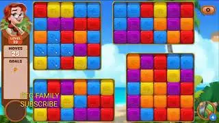 Lost island match 3 blast adventure level 32 MYSTERY ISLAND HD 1080P