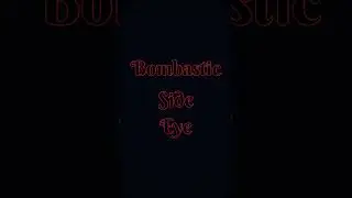 Bombastic Side Eye | Gojo edit