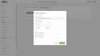 How to add MQTT subscriptions and use them as triggers in Axis devices