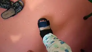 НАДЕЛИ БАШМАК БАРУКА || ПРОБУЮ ХОДИТЬ