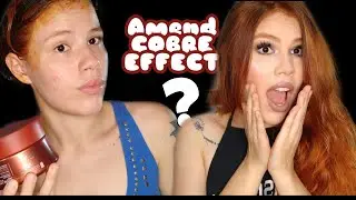 Testei cobre effect da Amend  ( TONALIZANTE PARA RUIVAS )