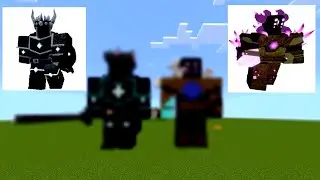Void Reaver and Fallen King - Built in Minecraft!
