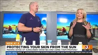 Sunscreen Health and Tips from Stockton Dermatology - as seen on 3TV