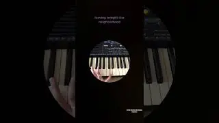 leaving tonight                        #theneighbourhood #pianocover