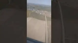 Посадка crj200 в Алматы