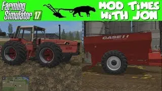 FARMING SIMULATOR 17 MOD TIMES WITH JON: FS17 INTERNATIONAL HARVESTER 3588 AND GRAIN CART V1 0