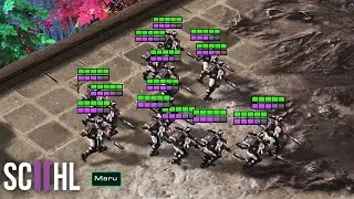 Maru's MASS GHOST STRATEGY - Starcraft 2: Maru vs. Solar