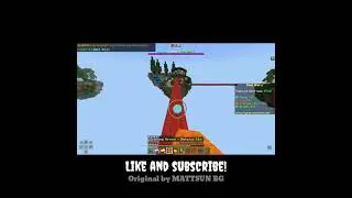 BLOCKMAN GO vs MINECRAFT BEDWARS #shorts