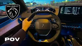 PEUGEOT 3008 GT NIGHT DRIVE POV 4K