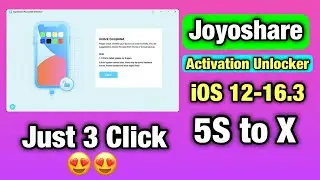 New iCloud Activation Lock Bypass Tool iOS 12 -16.3 Joyoshare Activation Unlocker 2023