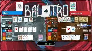 Balatro 7-deck race commentary - Cloiss vs morraconda